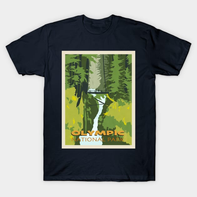 Olympic National Park T-Shirt by sigsin